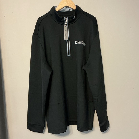 Original Penguin Other - Original Penguin Black Quarter-Zip Pullover